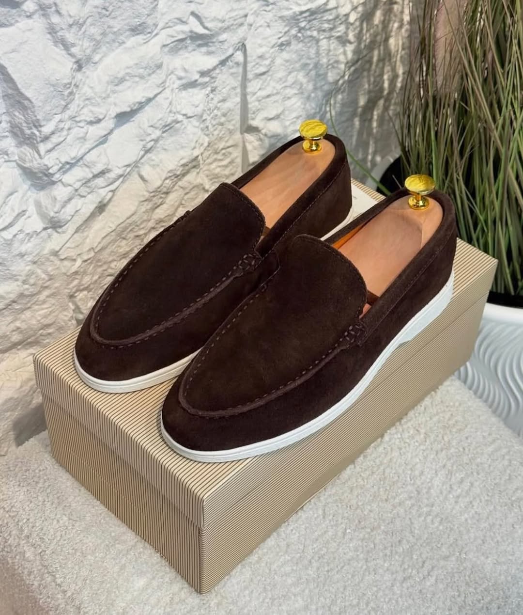 Classic Solid Color Handmade Loafers