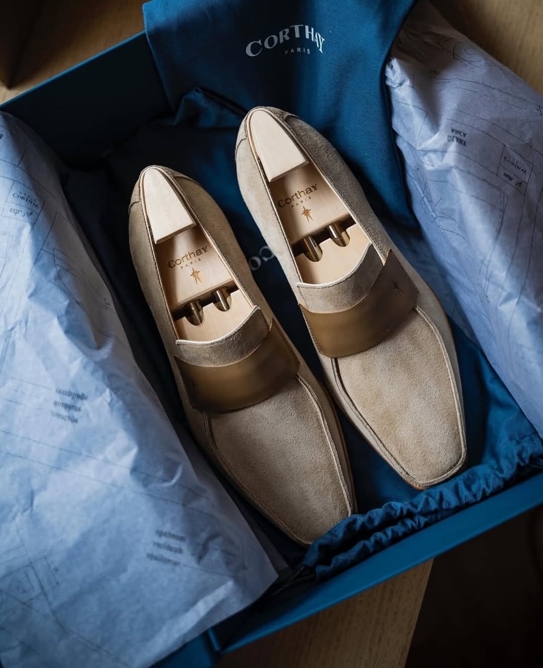 Khaki Suede Loafer