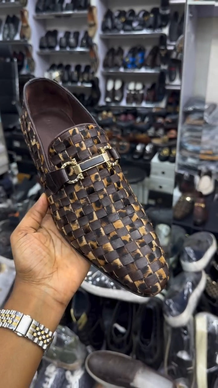 Men's Personalized Leather Loafers