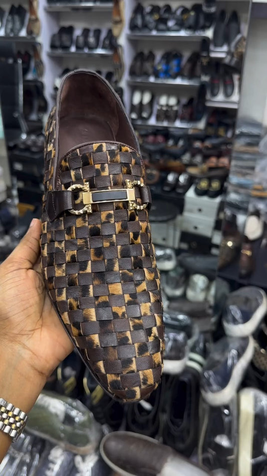 Men's Personalized Leather Loafers