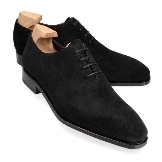 Men's Black Handmade Oxford