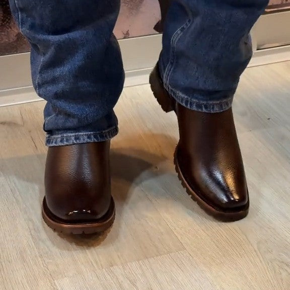 Men's Brown Cowboy Boots
