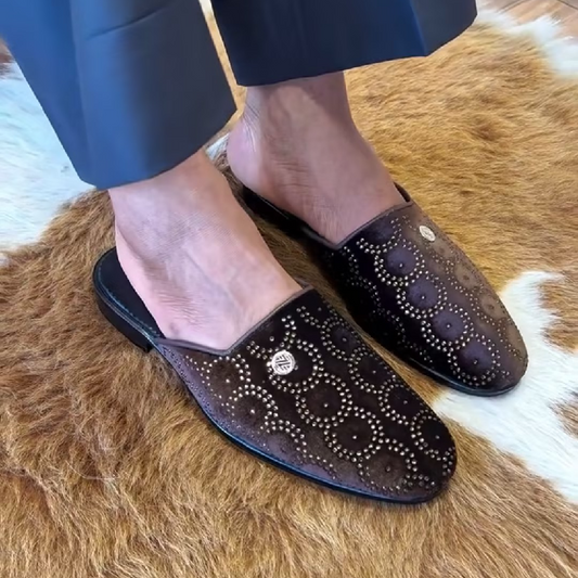Men's Casual Suede Slippers