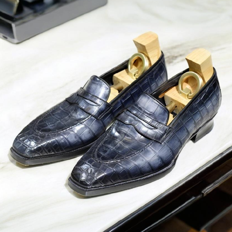 Crocodile Classic Men's Loafers