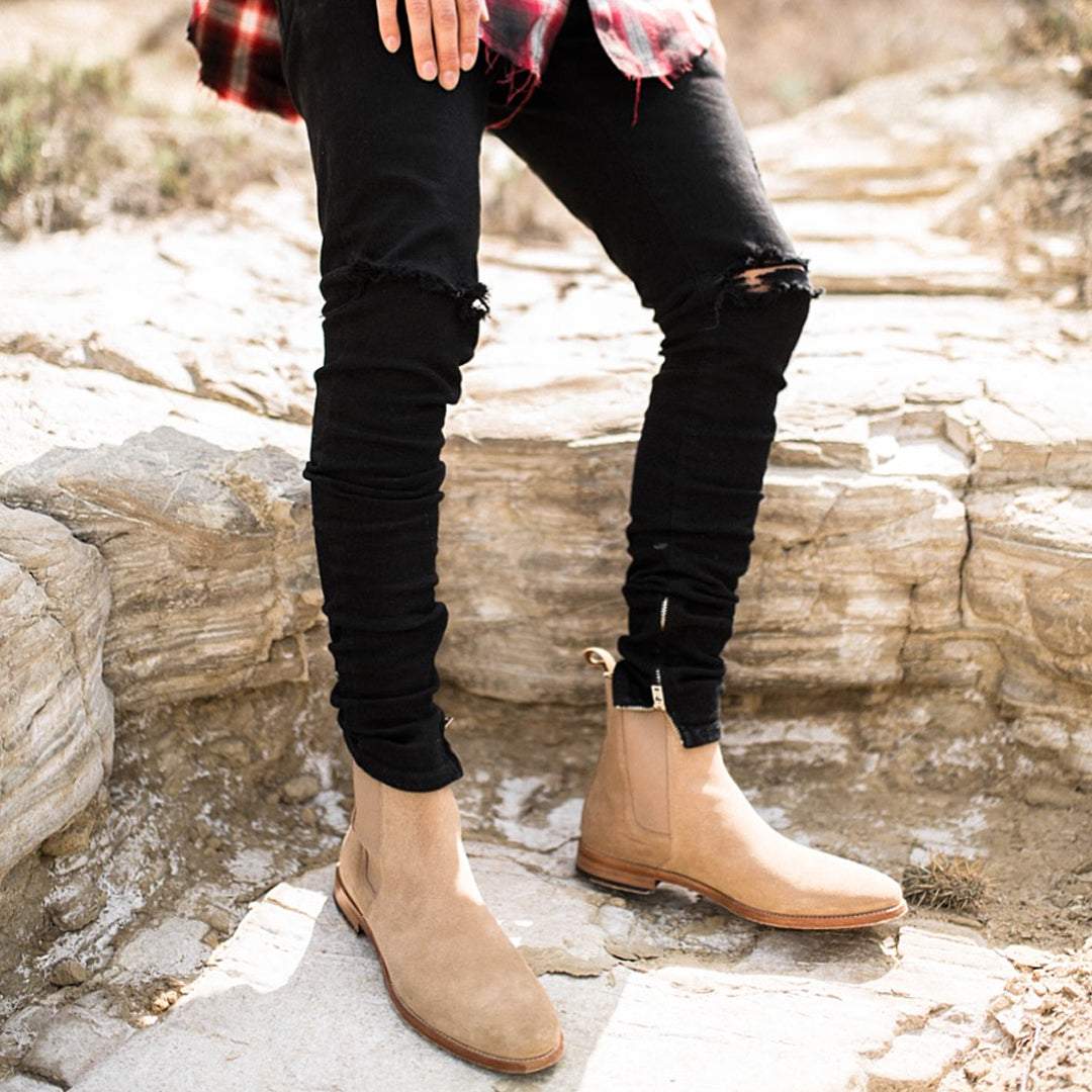 Classic Tan Chelsea Boots