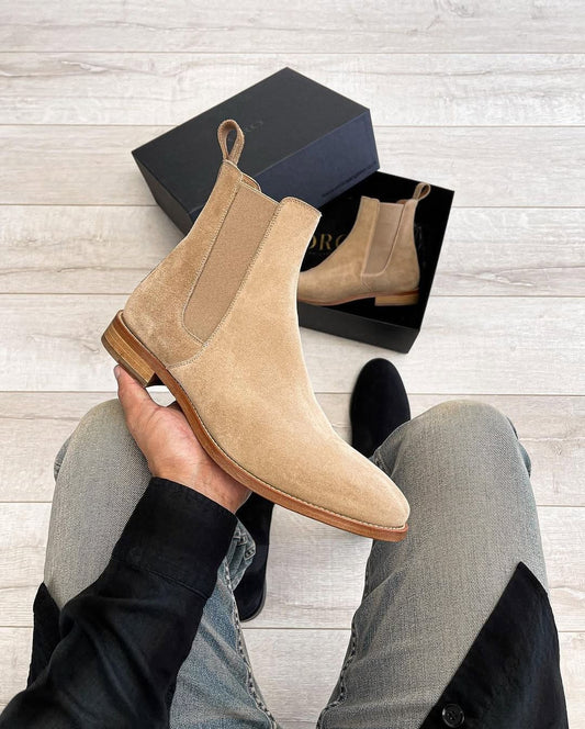 Classic Tan Chelsea Boots