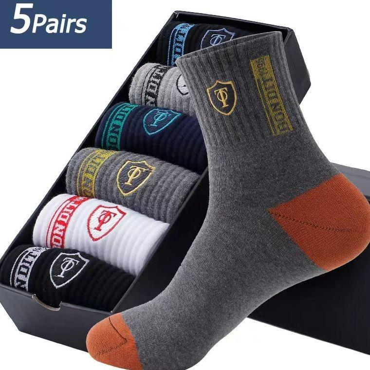 Men's Shield Gold Cup Cotton Socks (6 pairs)