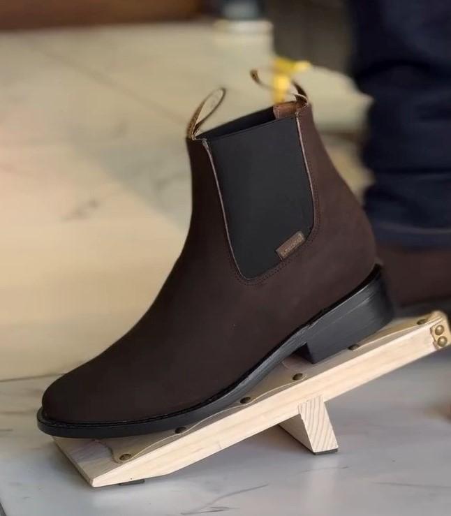 Men's Handmade Ankle Boots