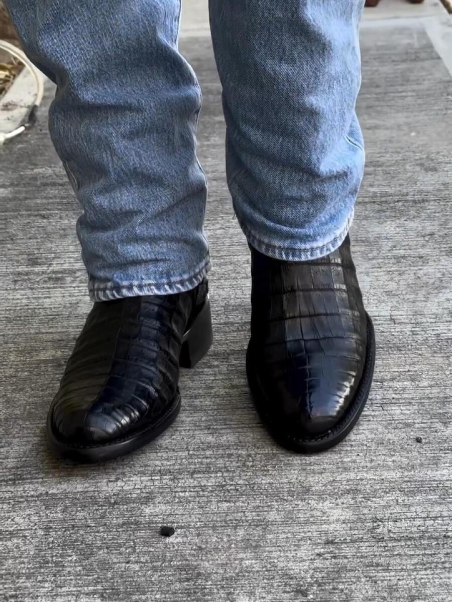 Crocodile Cowboy Boots