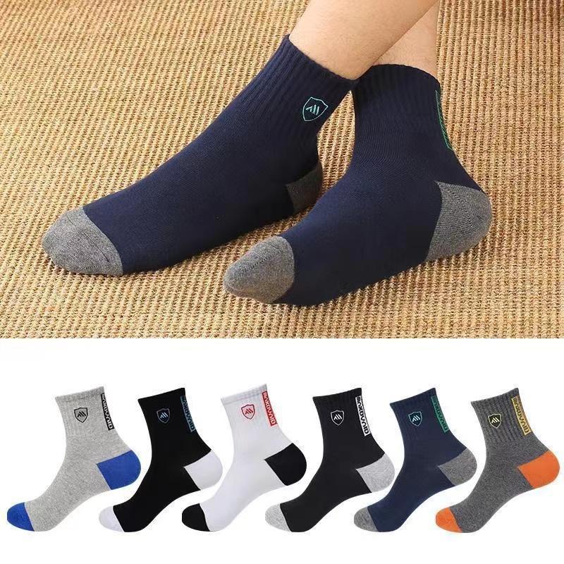 Men's Shield Gold Cup Cotton Socks (6 pairs)