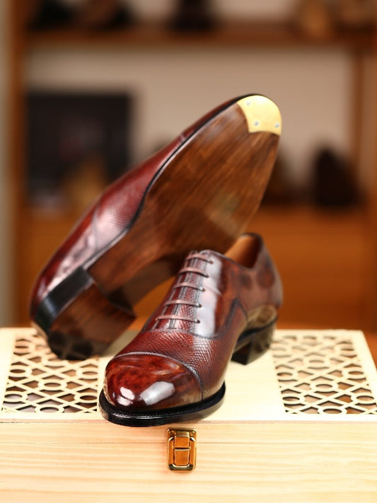 Men's Genuine Leather Formal Oxford Shoes