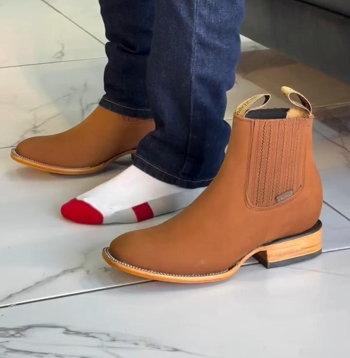 Men's Handmade Ankle Boots