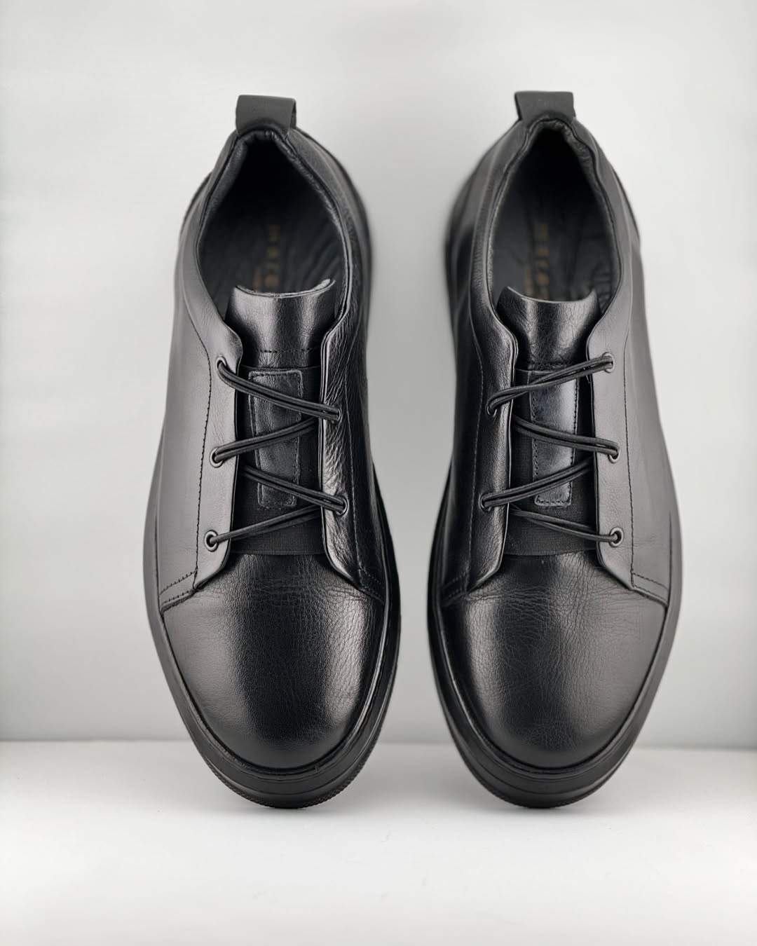 Men's Mark Black Leather Shoes