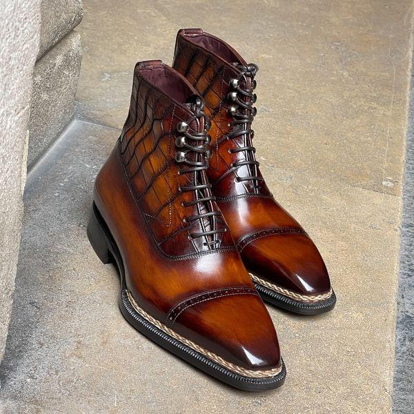 Calfskin Ankle Boots