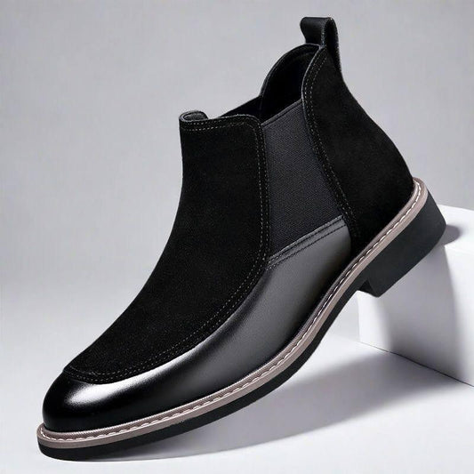 Men's Suede Polished Ankle Boots