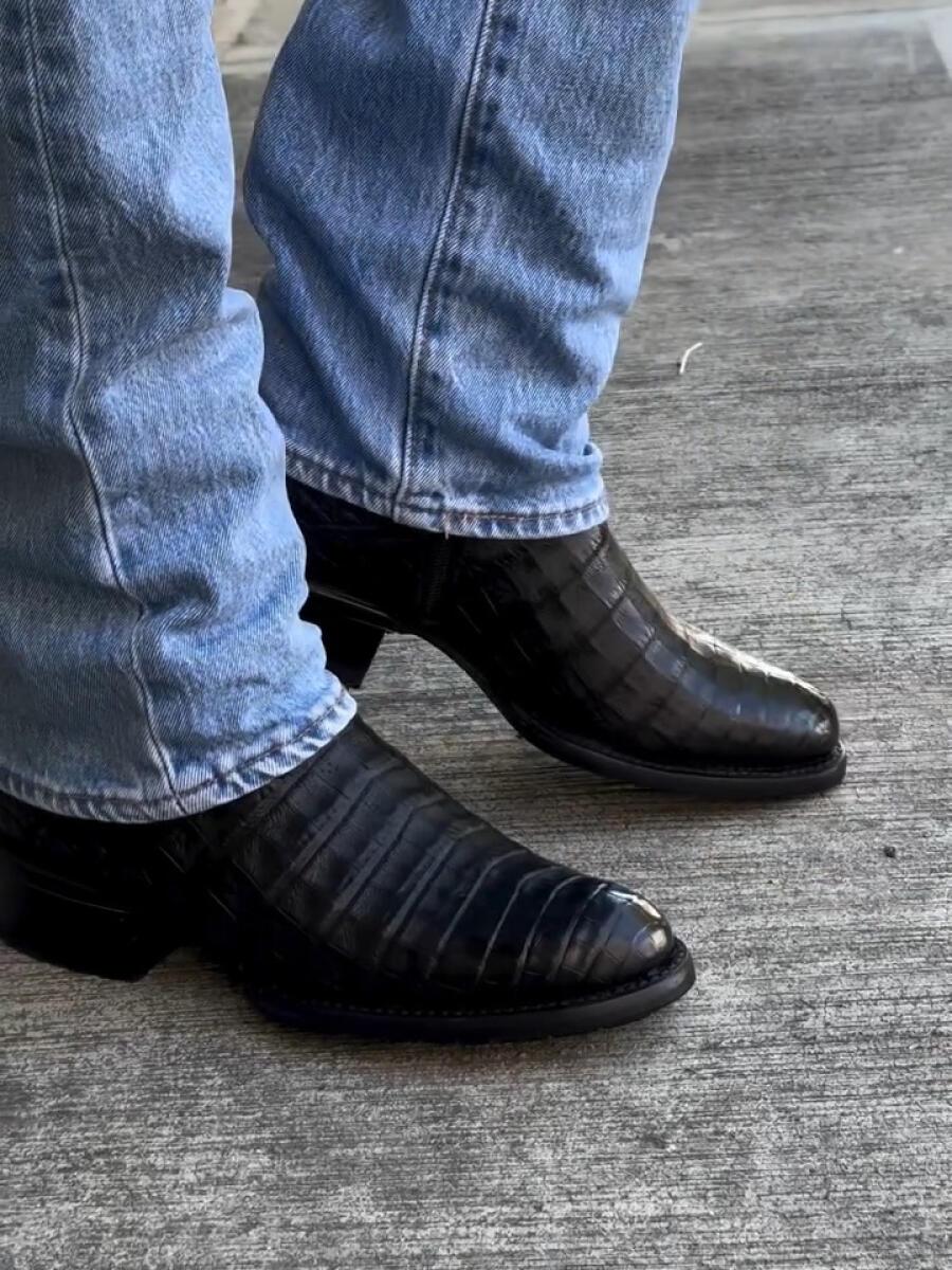 Crocodile Cowboy Boots
