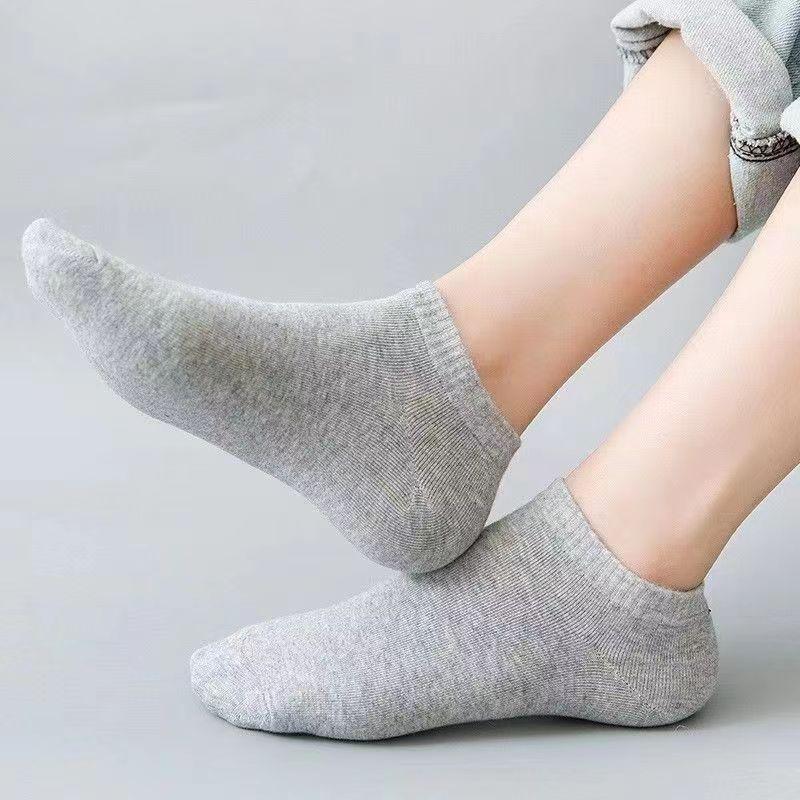 Men's No-Show Socks Cotton Socks (5 pairs)