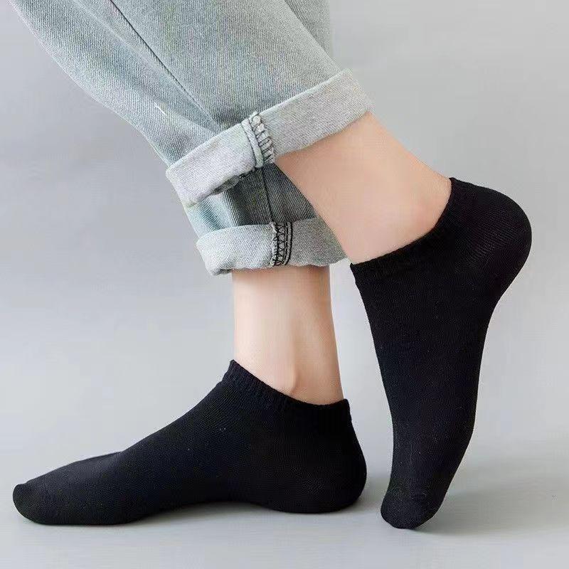 Men's No-Show Socks Cotton Socks (5 pairs)