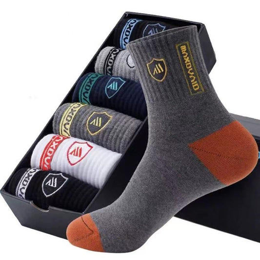 Men's Shield Gold Cup Cotton Socks (6 pairs)