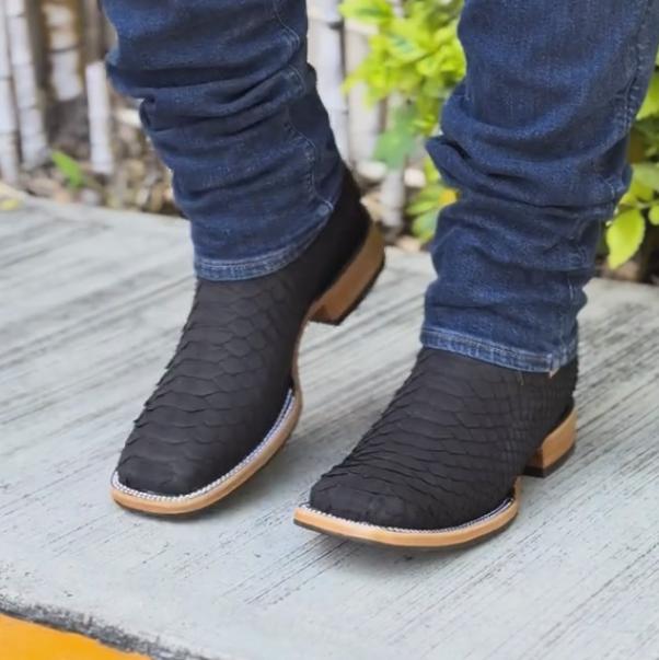 Western Python Cowboy Boots