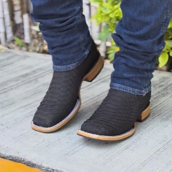 Western Python Cowboy Boots