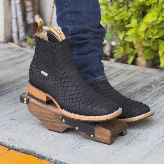 Western Python Cowboy Boots